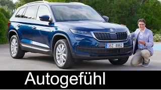 Skoda Kodiaq FULL REVIEW test driven all-new SUV neu Style & Ambition 1.4 TSI - Autogefühl