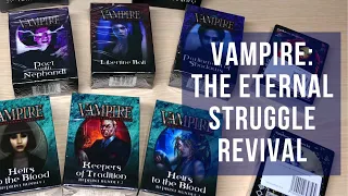 Vampire: The Eternal Struggle Unboxing and Musings