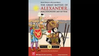 Unbox GMT Great Battles of History Alexander Deluxe Expanded