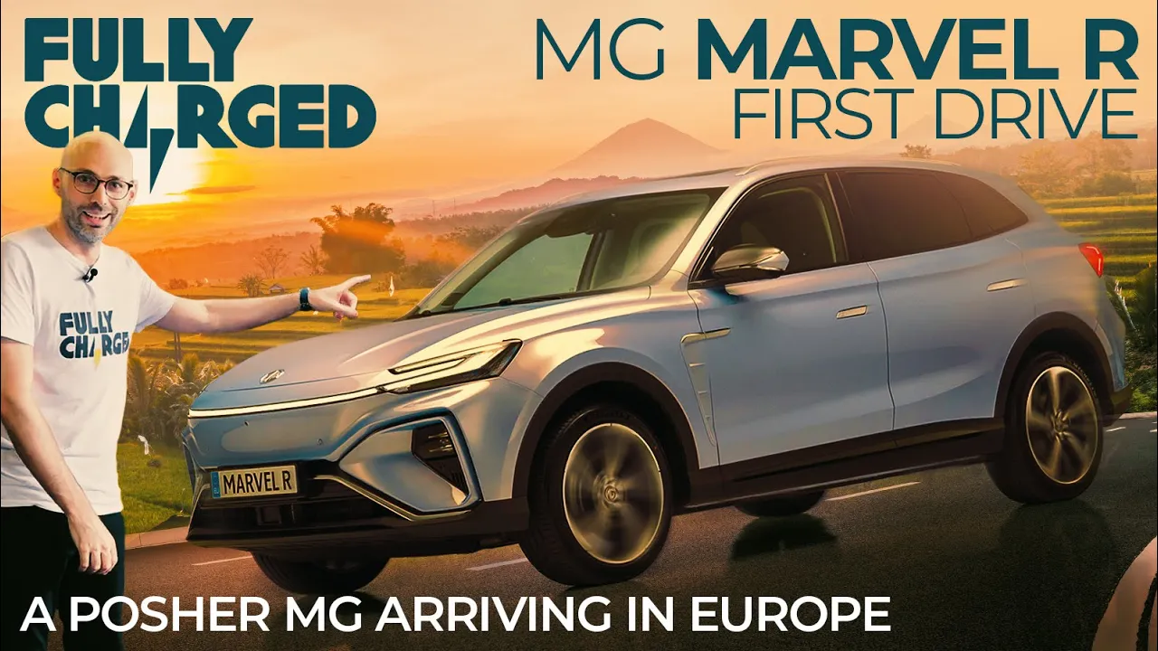 MG MARVEL R First Drive - A posher MG arriving in Europe | Subscribe to FULLY CHARGED