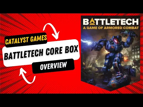 Battletech Core Starter Box Overview #wargames #wargaming #boardgames #boardgame #battletech