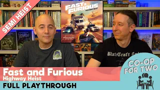 Fast & Furious Highway Heist - Playthrough - Semi Heist Scenario (4k)