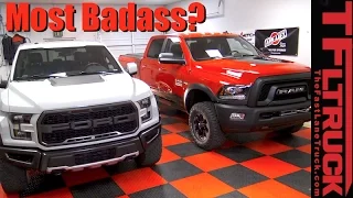 2017 Ford Raptor vs Ram Power Wagon: For $63K Which One Would You Buy?