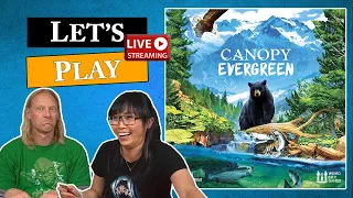 CANOPY: EVERGREEN - Live Board Game Playthrough & Review e134