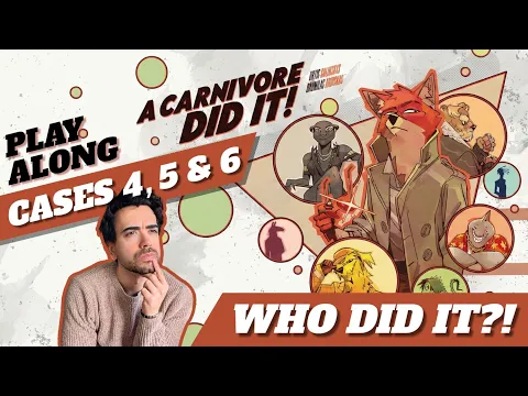 A CARNIVORE DID IT! | Cases 4,5 & 6