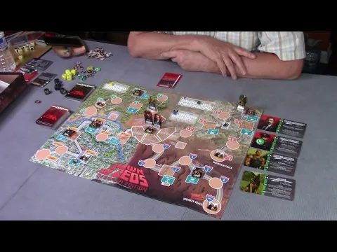 Playing a Turn in Dawn of the Zeds w/ Hermann Luttmann