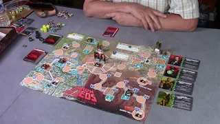 Playing a Turn in Dawn of the Zeds w/ Hermann Luttmann