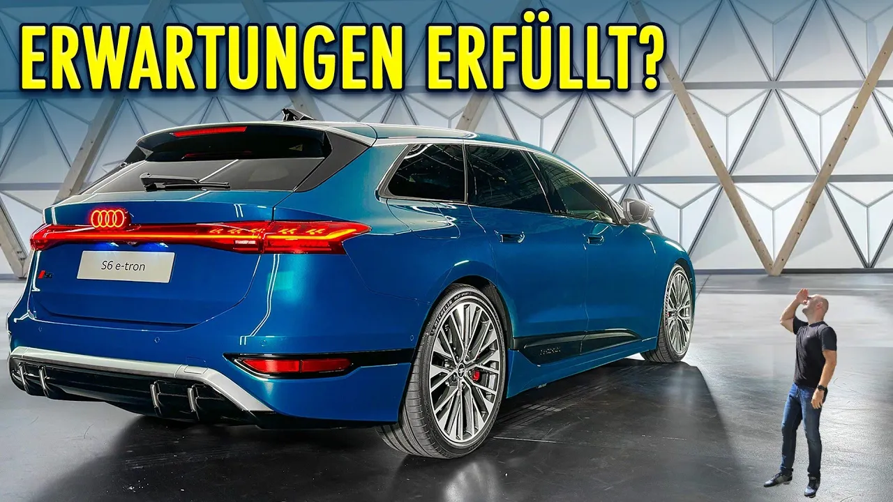 Audi A6 Avant e-tron: BMW niedergfotzt?