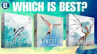 Finspan VS Wingspan VS Wyrmspan | Which is the BEST?