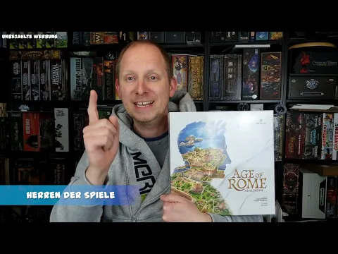 Prototype Unboxing: Age of Rome - ein geniales Workerplacementspiel - fester Platz in meinem Regal garantiert!