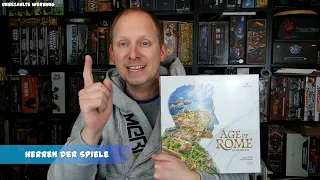 Prototype Unboxing: Age of Rome - ein geniales Workerplacementspiel - fester Platz in meinem Regal garantiert!
