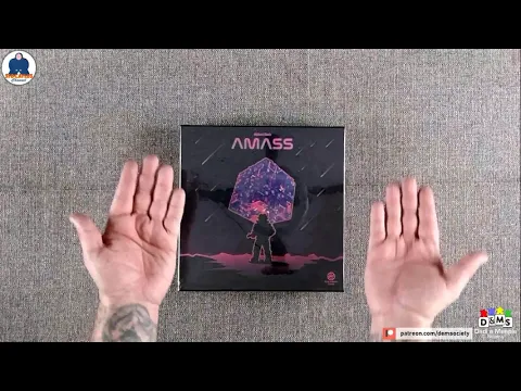UNBOXING AMASS Board Game #indabox