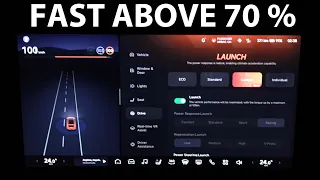 Xpeng G6 Performance 90-10 % acceleration, braking and noise test