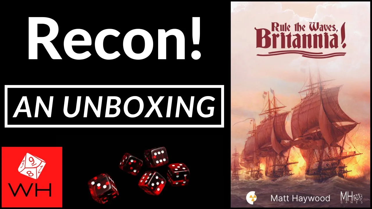 Recon! Rule the Waves, Britannia! (Solitaire)