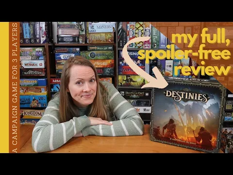 DESTINIES | A Spoiler-Free Review of this RPG, App-Driven Fantasy Game for 3 Players