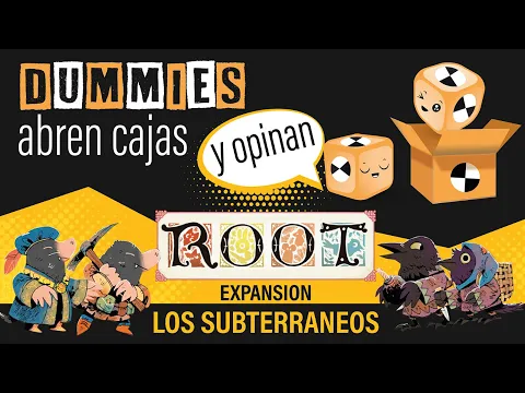 Root los Subterraneos 🔥🔥EXPANSION🔥🔥 | Unboxing | RESEÑA | Juego de Mesa | ¿MERECE LA PENA?