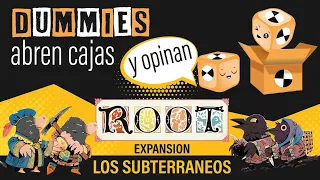 Root los Subterraneos 🔥🔥EXPANSION🔥🔥 | Unboxing | RESEÑA | Juego de Mesa | ¿MERECE LA PENA?