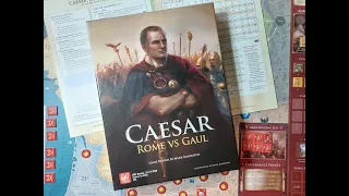 Solo Playthrough pt.5 | Caesar Rome vs Gaul, GMT Games | Winter quartering