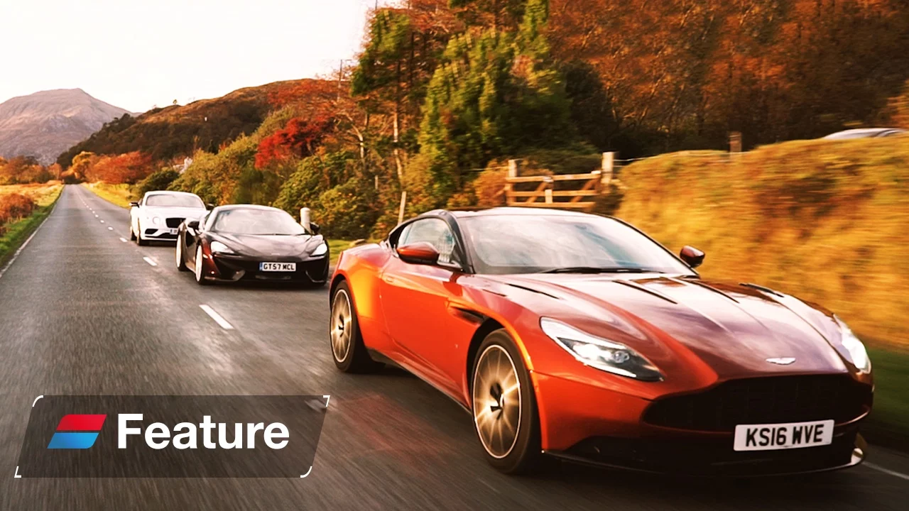 The Great British Grand Tour: Aston Martin DB11 vs Bentley Continental GT vs McLaren 570 GT