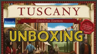 Viticulture Board Game | Tuscany | Essential Edition | Unboxing (No Talking)