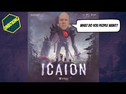 Icaion - A Boardgamechuck Unboxing