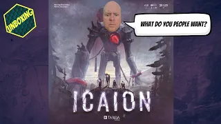 Icaion - A Boardgamechuck Unboxing