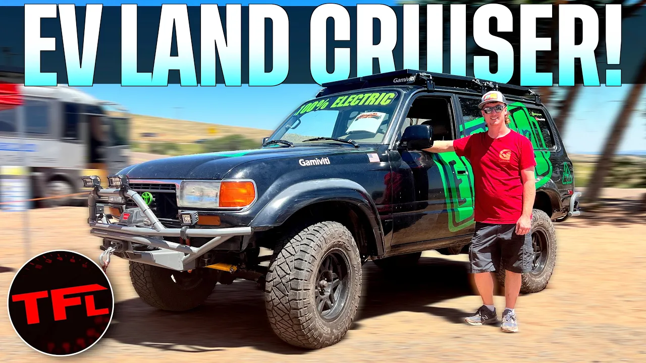Here Is How I Built an ELECTRIC Toyota Land Cruiser On a Small Budget!