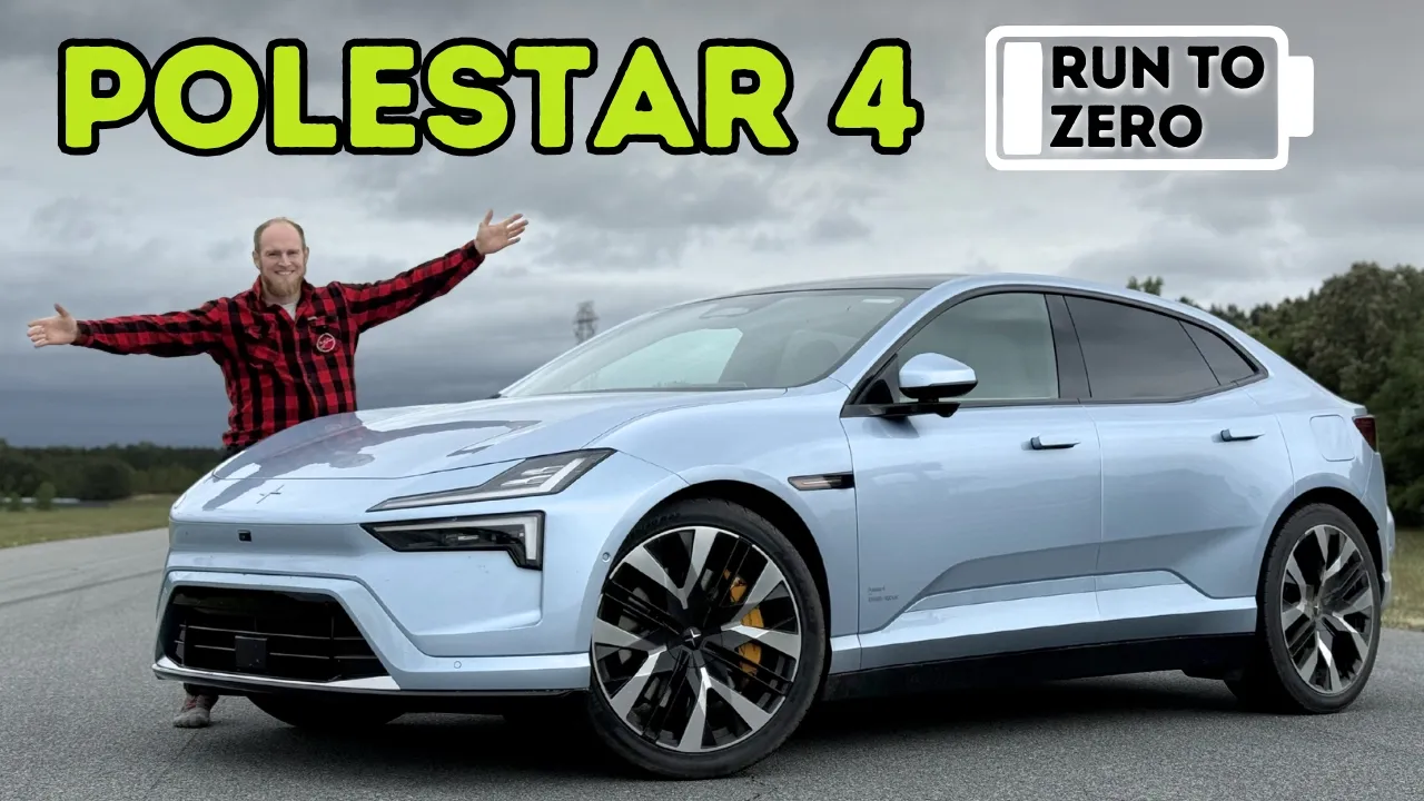 I Drove This Polestar 4 Until It Died! Run 2 Zero Challenge