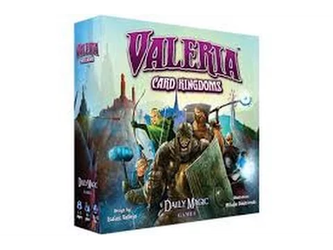 Boardgame night ; We play Valeria , card kingdoms