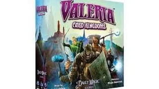 Boardgame night ; We play Valeria , card kingdoms