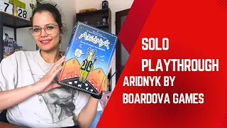 Solo Playthrough: Aridnyk - Story One