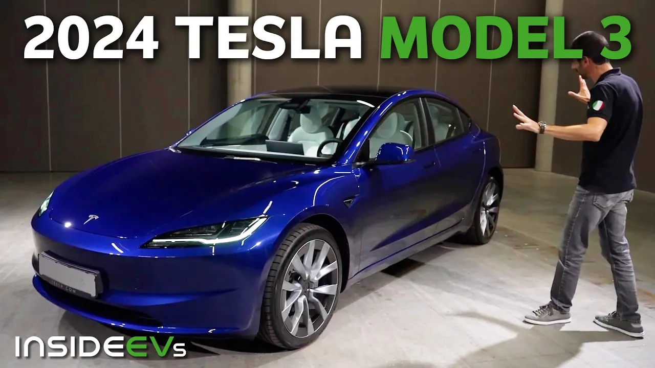 2024 Tesla Model 3: InsideEVs First Look Debut