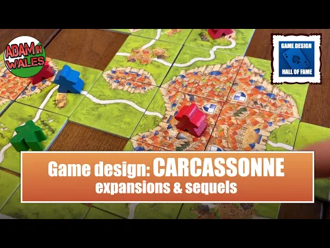 Carcassonne - Expansions & Sequels: Board Game Design Hall of Fame