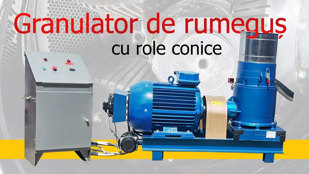 Granulator de pelete de 37 kW