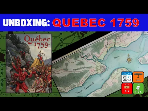 Unboxing Quebec 1759 50th Anniversary Edition