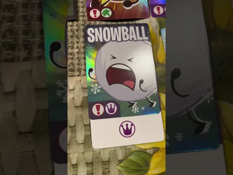 How to play the BFDI card game (Explained in two minutes) #bfdj #cardgame