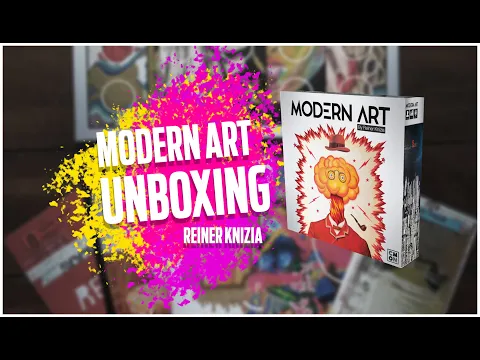 (dżentelmeni przy stole) Modern art unboxing i komentarz [ENG subtitles]