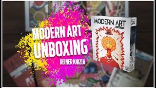 (dżentelmeni przy stole) Modern art unboxing i komentarz [ENG subtitles]