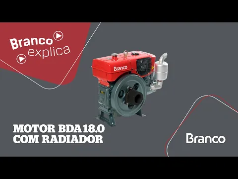 Motor a Diesel BDA-18 T Branco