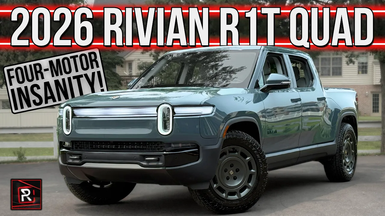 Is This The Best Electric Truck? | 2026 Rivian R1T Quad | Detailed Review