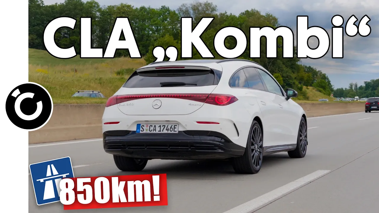 Mercedes CLA Shooting Brake – 750 km WLTP: Was schafft er wirklich auf der Autobahn?