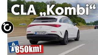 Mercedes CLA Shooting Brake – 750 km WLTP: Was schafft er wirklich auf der Autobahn?