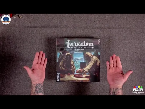 UNBOXING IERUSALEM: ANNO DOMINI - Board Game - #indabox