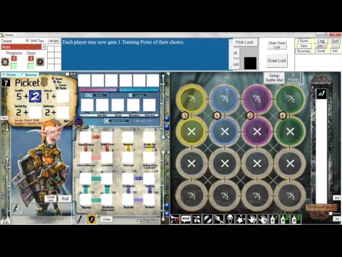 Too Many Bones: Solo 2-Character Playthrough and Tutorial