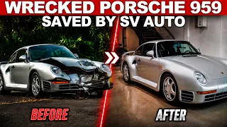 SV Auto Bought A Wrecked Porsche 959 At Auction & Made It Perfect | Capturing Car Culture