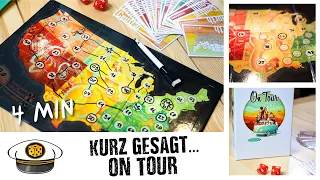 Kurz gesagt... 🚗 ON TOUR 🚩 Alles Wichtige in unter 4 Minuten!
