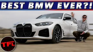 The New Electric BMW i4 M50 is SHOCKINGLY Good!