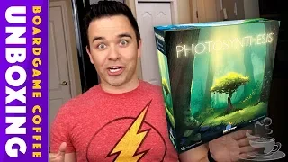 Photosynthesis unboxing with BoardGame Coffee
