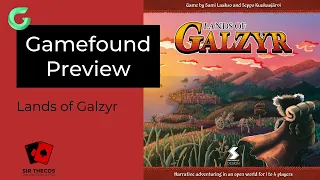 Gamefound Preview | Lands of Galzyr
