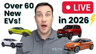 Over 60 New EVs Arriving in 2026!